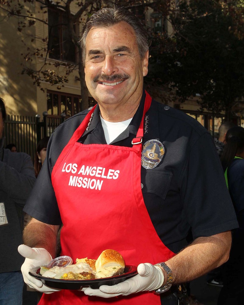 The Los Angeles Mission's Thanksgiving for Skid Row Homeless