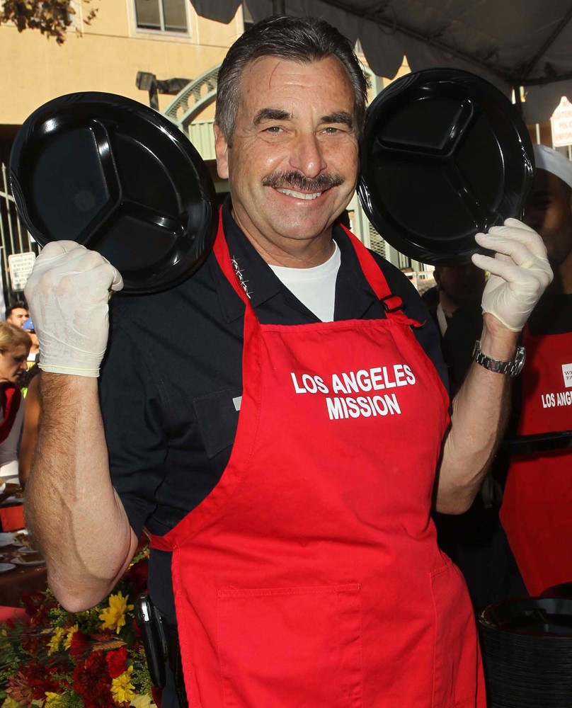 The Los Angeles Mission's Thanksgiving for Skid Row Homeless