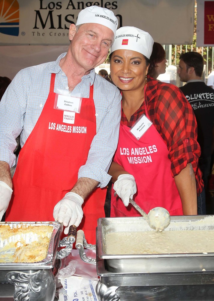 The Los Angeles Mission's Thanksgiving for Skid Row Homeless