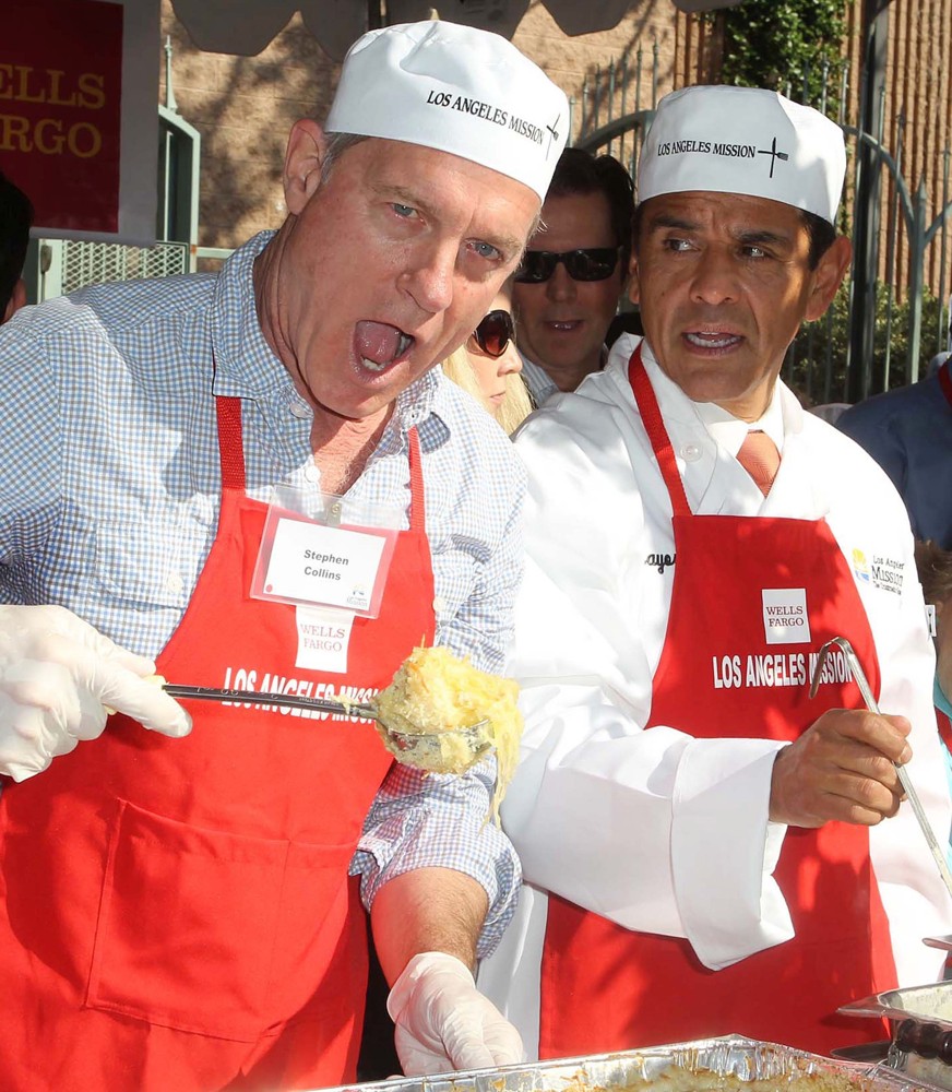 The Los Angeles Mission's Thanksgiving for Skid Row Homeless