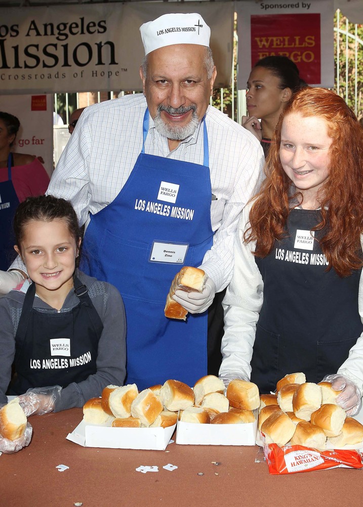 The Los Angeles Mission's Thanksgiving for Skid Row Homeless