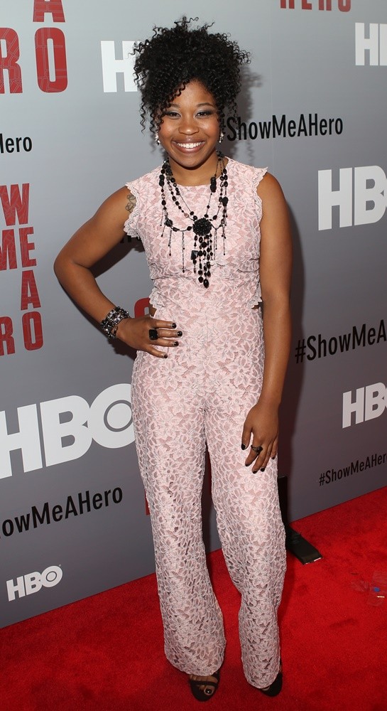 Dominique Fishback Picture 1 - New York Premiere of HBO's Show Me a