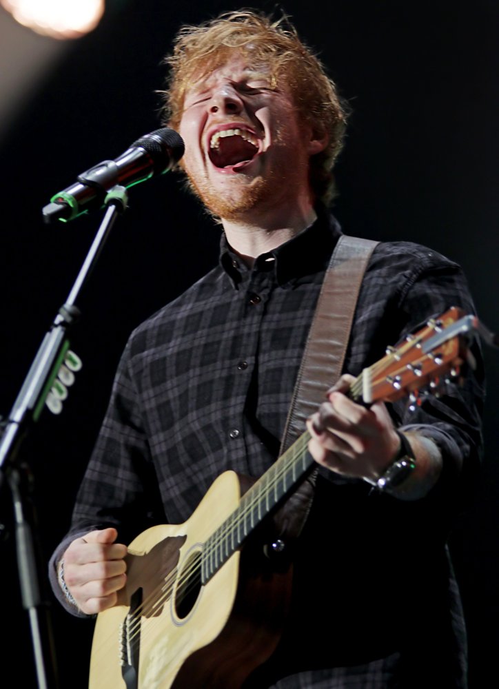 Ed Sheeran Picture 276 Ed Sheeran Performing Live on Stage