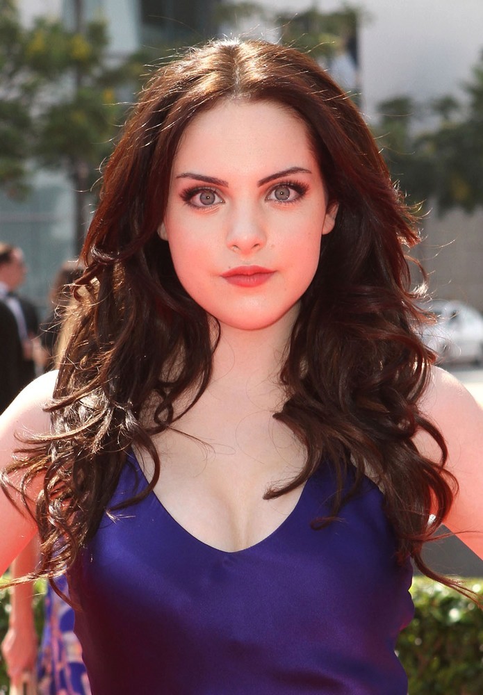 Elizabeth Gillies 2011 Primetime Creative Arts Emmy Awards Arrivals