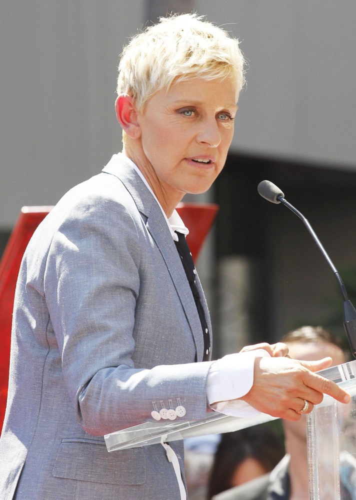 Ellen DeGeneres Picture 89 - Ellen DeGeneres Is Honored with A Star on