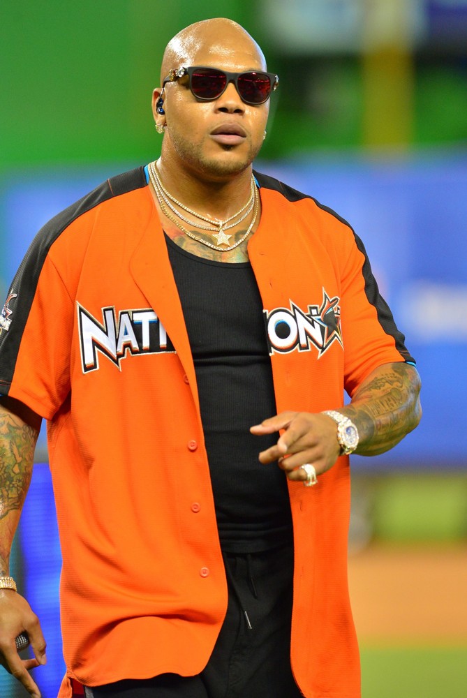 Flo Rida Picture 268 AllStar and Legends Celebrity Softball Game