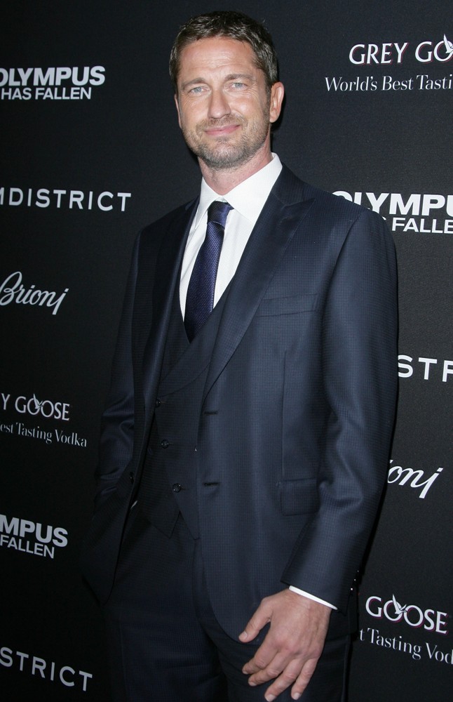 Gerard Butler Picture 167 - Los Angeles Premiere of Olympus Has Fallen