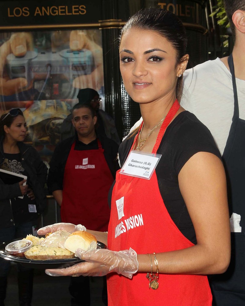 The Los Angeles Mission's Thanksgiving for Skid Row Homeless