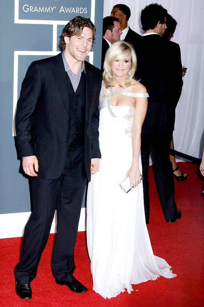 Mike Fisher And Carrie Underwood Grammys. Carrie Underwood, Mike Fisher