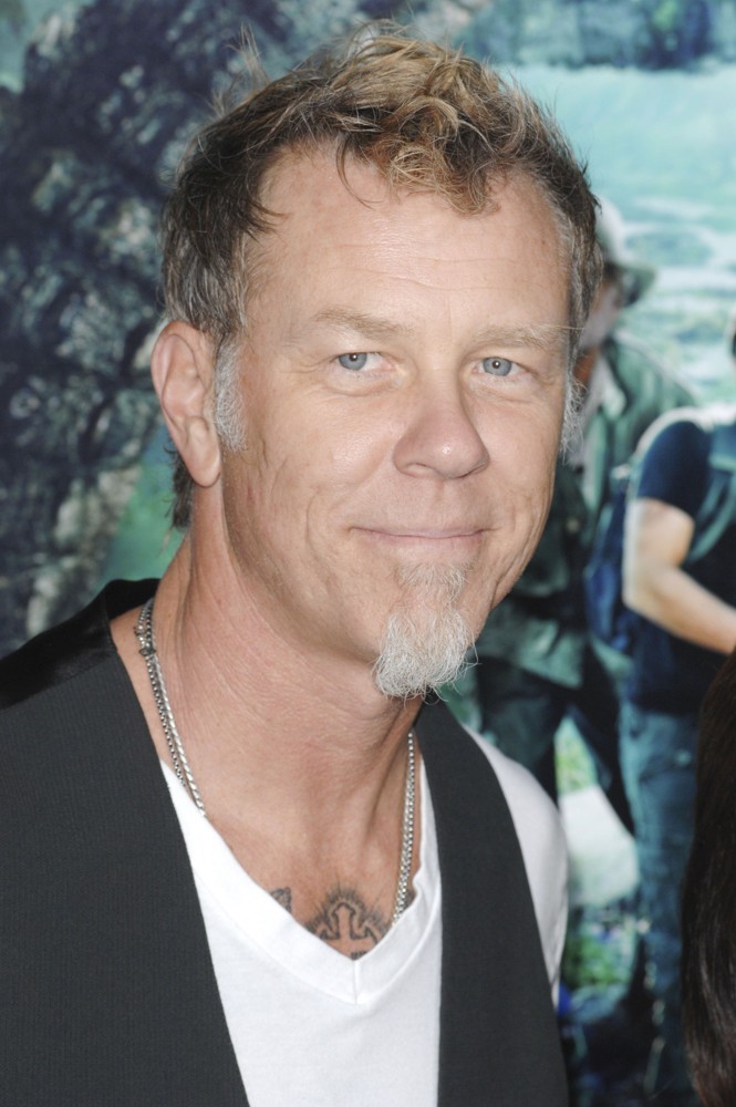 James Hetfield Metallica The Los Angeles Premiere of Journey 2 The