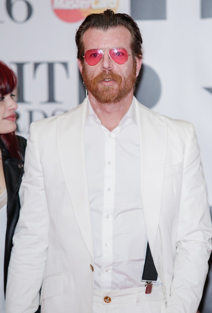 Jesse Hughes Picture 1 - The Brit Awards 2016 - Arrivals