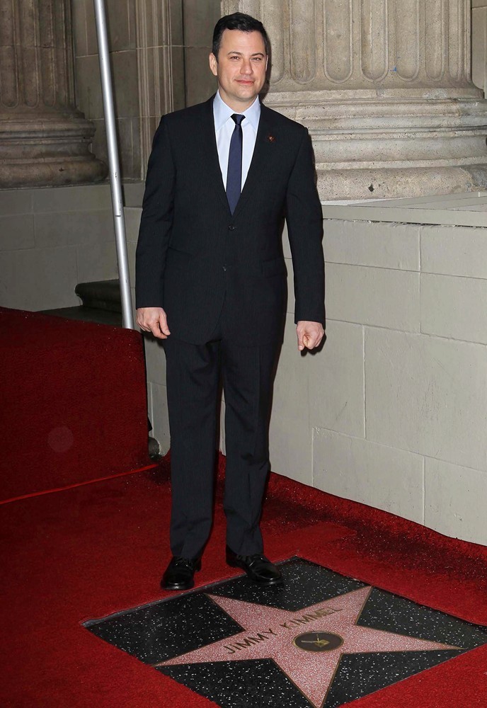 Jimmy Kimmel Honored with A Star on The Hollywood Walk of Fame