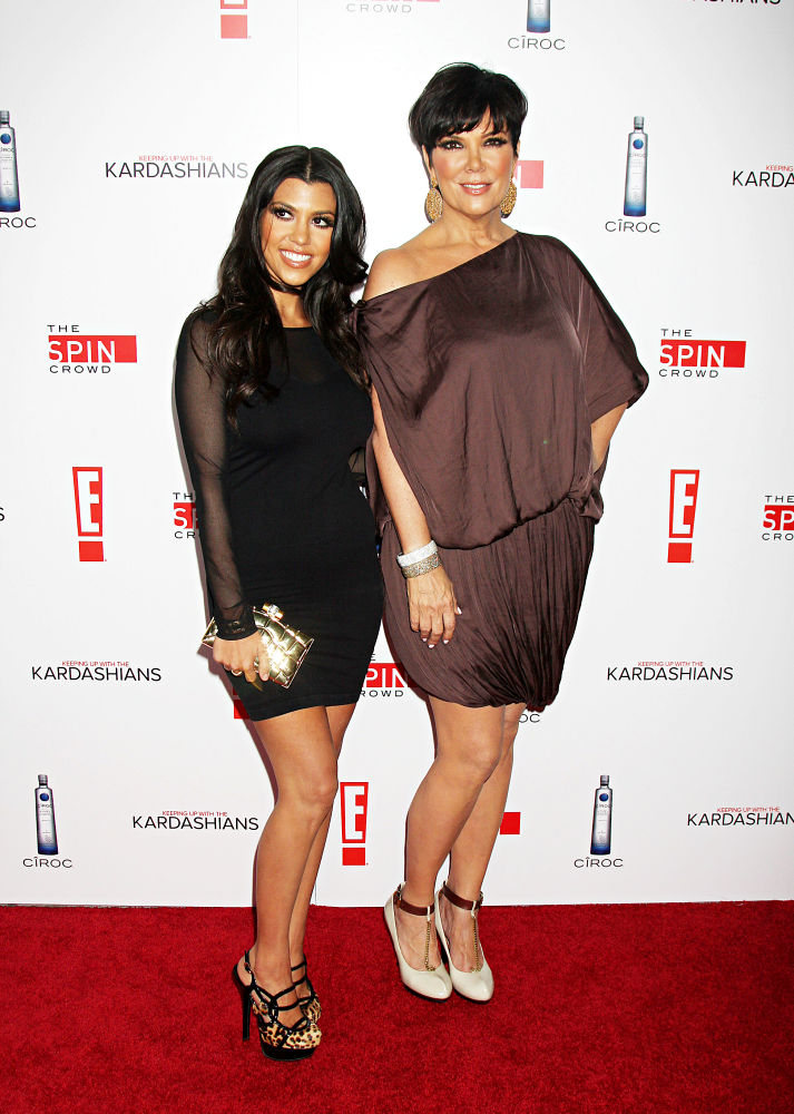 Kourtney Kardashian Kris Jenner The Keeping Up with the Kardashians