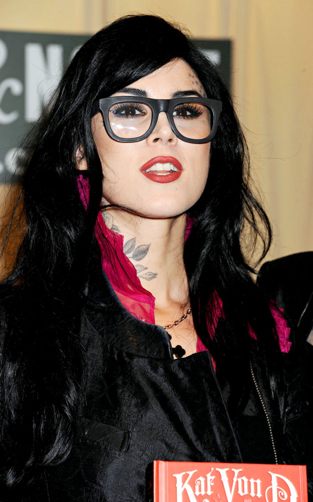 A series of tumultuous relationships have driven Kat Von D to celibacy