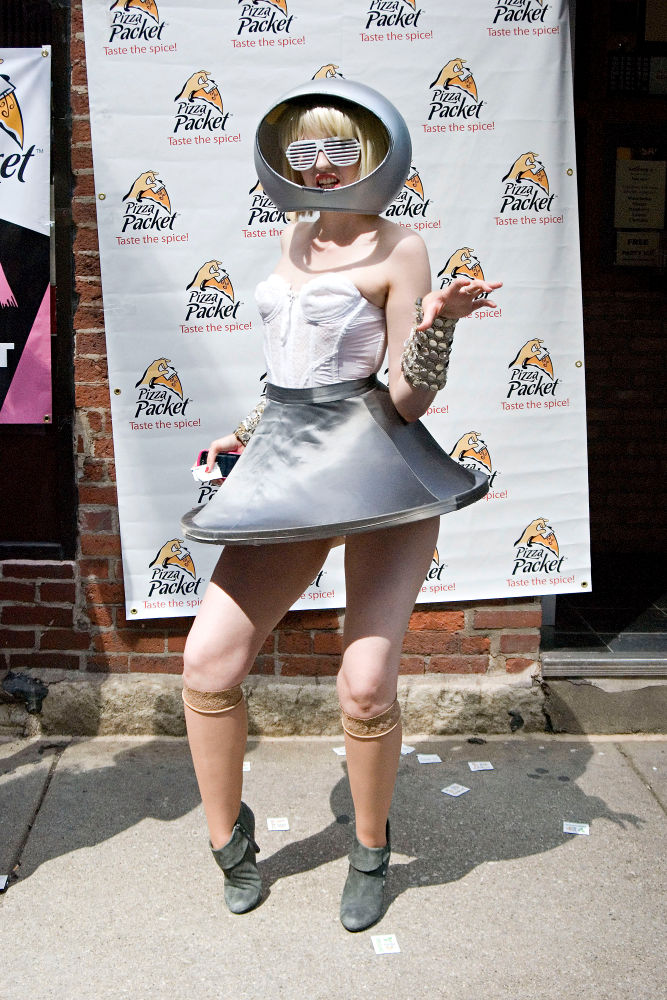 Yesterday the world's largest Lady Gaga look-a-like competition was held at 