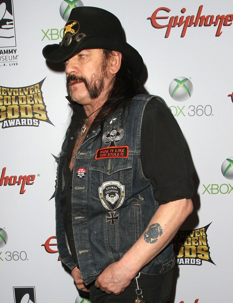 Lemmy Kilmister Motorhead 2012 Revolver Golden Gods Awards Show