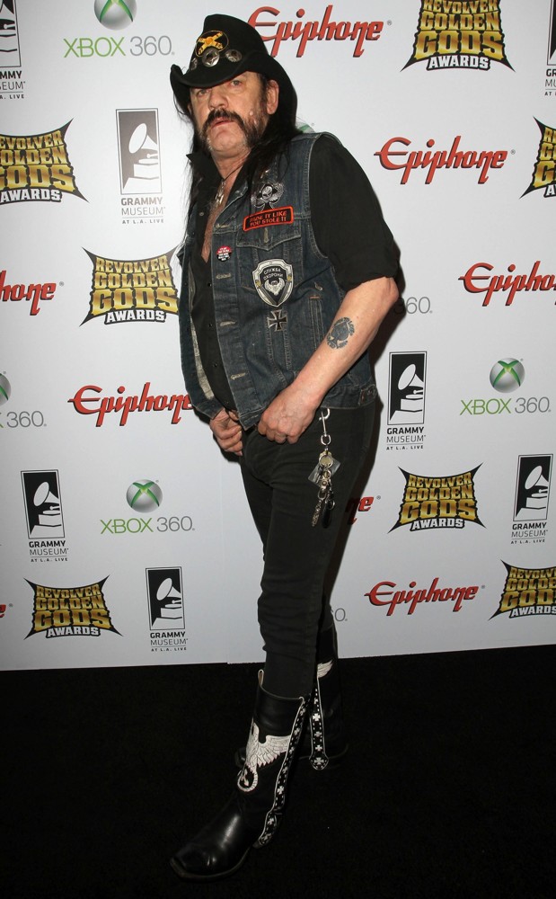 Lemmy Kilmister Motorhead 2012 Revolver Golden Gods Awards Show