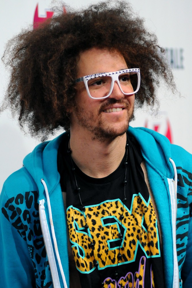 Redfoo LMFAO Z100's 2011 Jingle Ball Presented by Aeropostale Arrivals