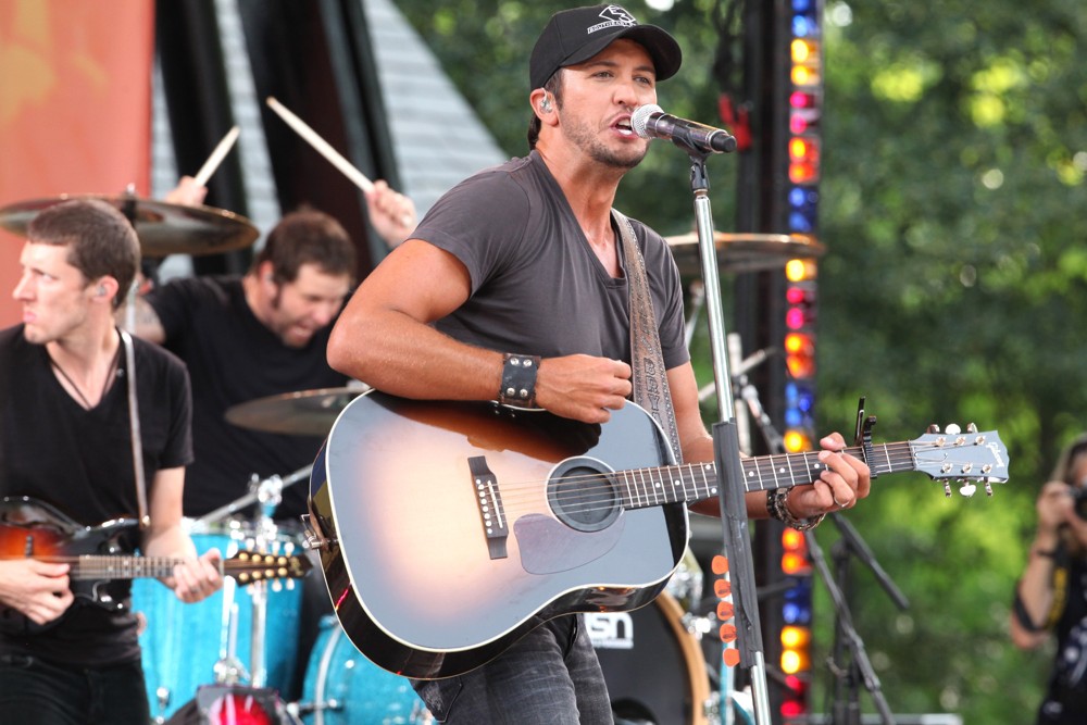 Luke Bryan Picture 35 Luke Bryan Performs Live as Part of Good