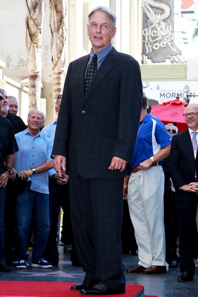 mark harmon mark harmon is honored with a hollywood star on the