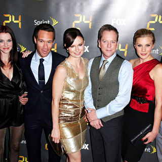 Kiefer Sutherland, Anil Kapoor, Annie Wersching, Chris Diamantopoulos, Mary Lynn Rajskub, Katee Sackhoff, Freddie Prinze Jr. in '24' Season Eight Premiere
