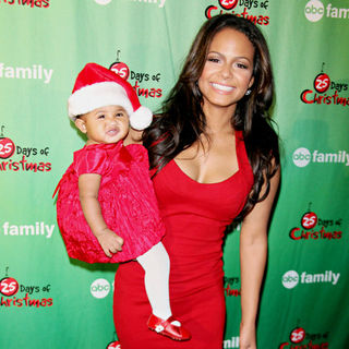 Christina Milian in ABC Family's Winter Wonderland