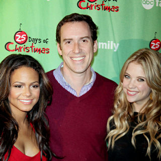 Christina Milian, Michael Riley, Ashley Benson in ABC Family's Winter Wonderland