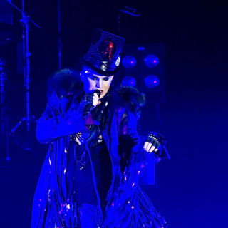 Adam Lambert in In Concert at The Nokia Theater as Part of Glam Nation Tour