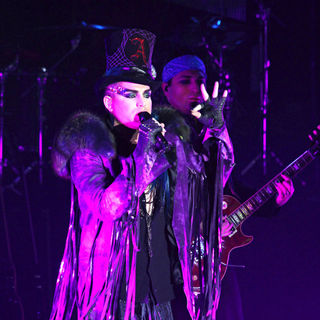 Adam Lambert in In Concert at The Nokia Theater as Part of Glam Nation Tour