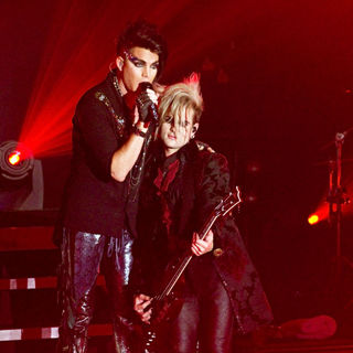 Adam Lambert in In Concert at The Nokia Theater as Part of Glam Nation Tour