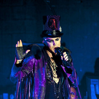 Adam Lambert in In Concert at The Nokia Theater as Part of Glam Nation Tour