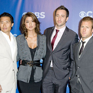 Daniel Dae Kim, Grace Park, Alex O'Loughlin, Scott Caan in CBS Upfronts for 2010/2011 Season