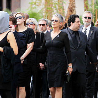 The Funeral for Actor Tony Curtis