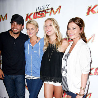 Frankie Delgado, Stephanie Pratt, Kristin Cavallari, Stacie Hall in KIIS FM's Wango Tango 2010 - Arrivals