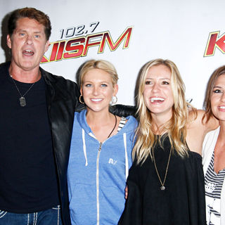 David Hasselhoff, Stephanie Pratt, Kristin Cavallari, Stacie Hall in KIIS FM's Wango Tango 2010 - Arrivals