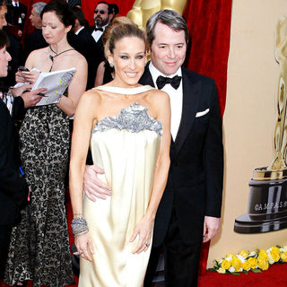 Sarah Jessica Parker, Matthew Broderick in The 82nd Annual Academy Awards (Oscars) - Arrivals
