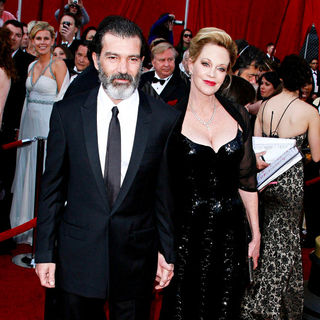 Antonio Banderas, Melanie Griffith in The 82nd Annual Academy Awards (Oscars) - Arrivals