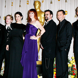 Matthew Broderick, Macaulay Culkin, Ali Sheedy, Molly Ringwald, Judd Nelson, John Cryer, Michael Anthony Hall in The 82nd Annual Academy Awards (Oscars) - Press Room