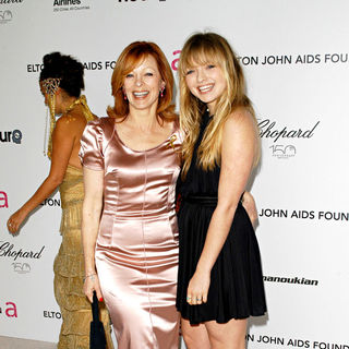 Frances Fisher, Francesca Eastwood in 18th Annual Elton John AIDS Foundation Academy Awards (Oscars) Viewing Party - Arrivals