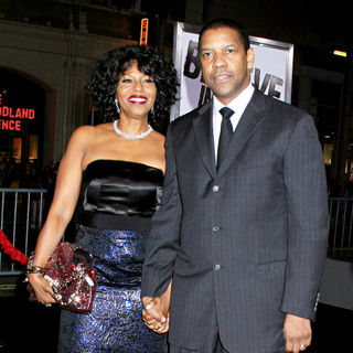 Denzel Washington, Pauletta Pearson in Los Angeles Premiere of 'The Book Of Eli' - Arrivals