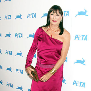 Anjelica Huston in The PETA's 30th Anniversary Gala And Humanitarian Awards