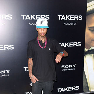 Tyga in Los Angeles Premiere of 'Takers' - Arrivals