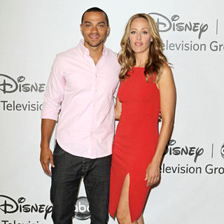 Jesse Williams, Kim Raver in Disney ABC Family 2010 Summer TCA Tour