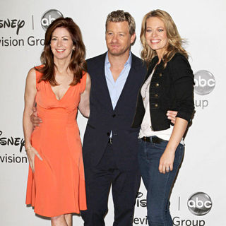 Dana Delany, Nicholas Bishop, Jeri Ryan in Disney ABC Family 2010 Summer TCA Tour