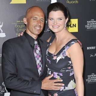 James Achor, Heather Tom in 39th Daytime Emmy Awards - Arrivals