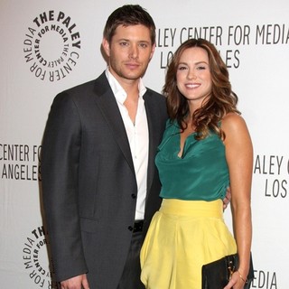 Jensen Ackles, Danneel Harris in The Supernatural PaleyFest 2011