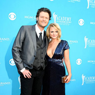 Blake Shelton, Miranda Lambert in The 45th Annual Academy of Country Music Awards