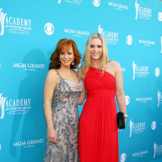 Reba McEntire, Lindsey Vonn in The 45th Annual Academy of Country Music Awards