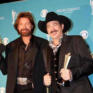 Brooks & Dunn in The 45th Annual Academy of Country Music Awards - Press Room