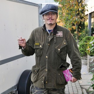 Adam Ant in Adam Ant Leaving The RTE Studios
